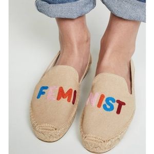 ⛔⚠️SOLD!!!⚠️⛔Soludos Feminist Smoking espadrilles